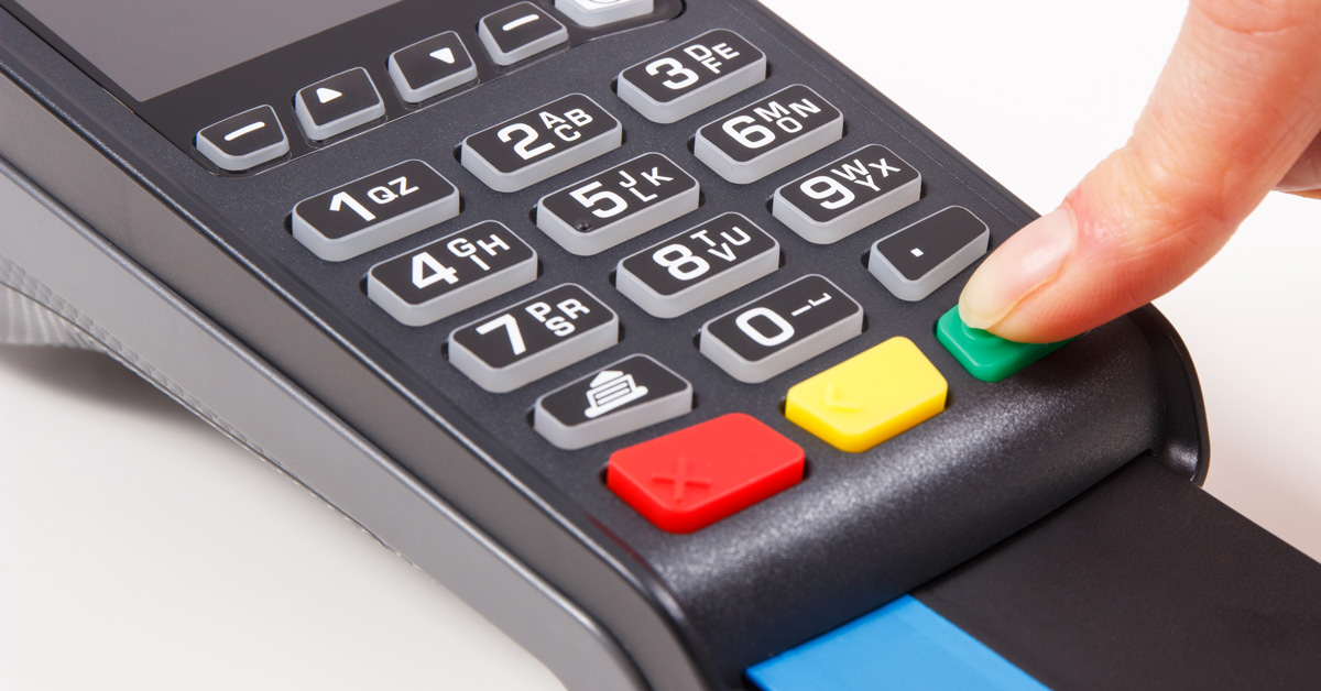 debit-card-payment-to-dispensary A customer uses pin debit, a dispensary payment solution that is 100% legal and fully compliant, unlike many other no-good, shady dispensary payment solutions.